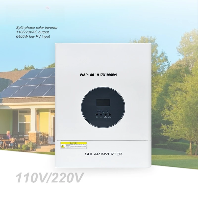 Split Phase Inverter 10Kw 110V 220V - Onduleur solaire à onde sinusoïdale pure
