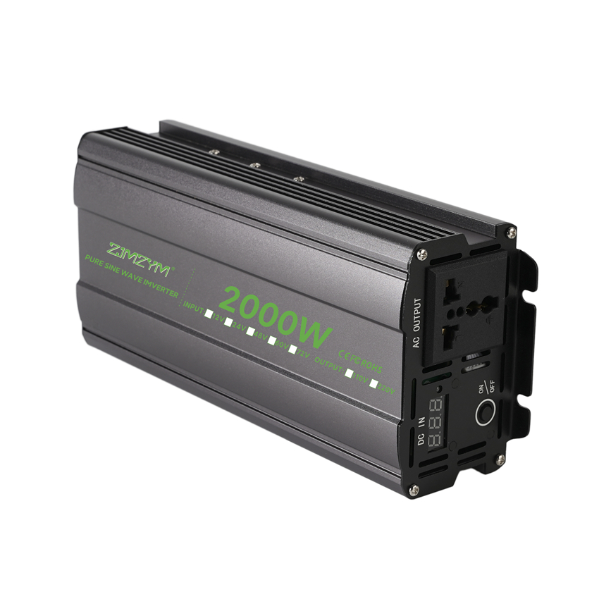 Pure Sine Wave Inverter 5000W 48V 220V - Convertisseur d'énergie solaire pour voiture à