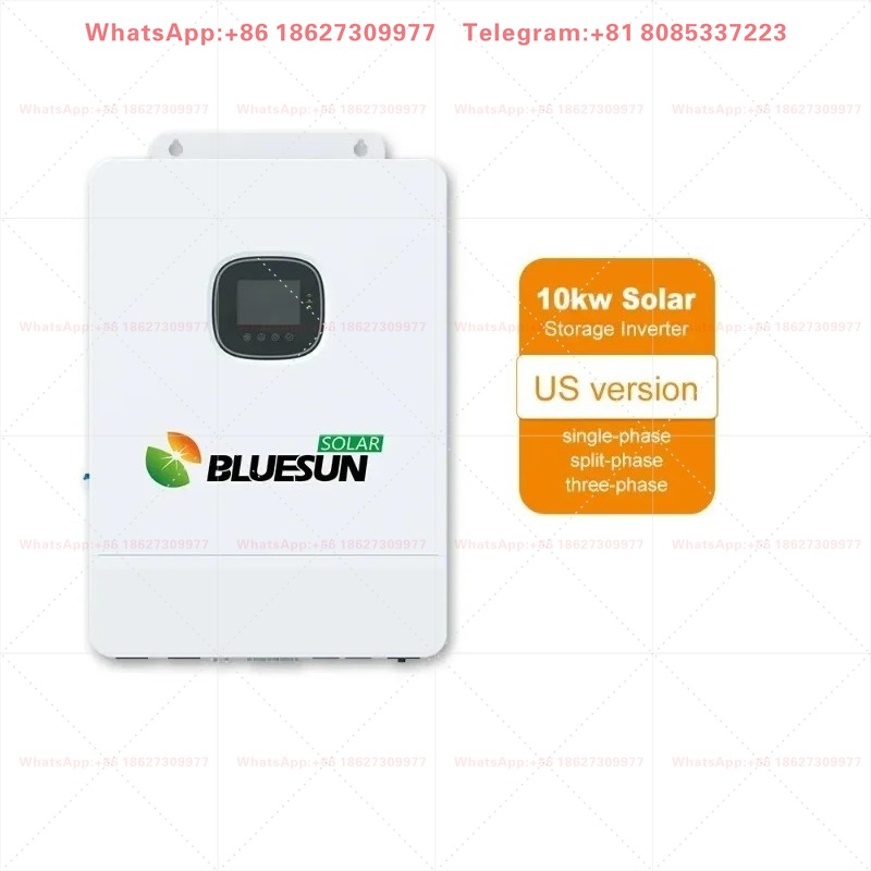 Split Phase Inverter 10Kw 110V 220V - Convertisseur solaire hybride monophasé 110V/220V 5kW,