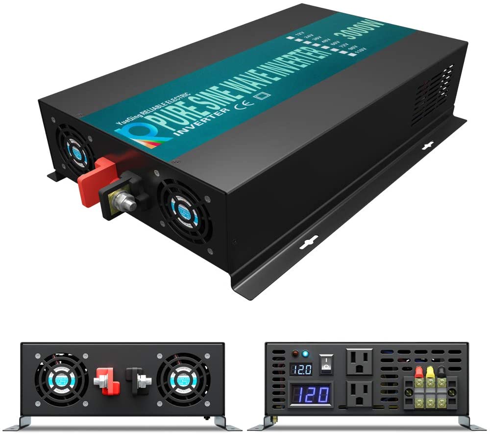 Onduleur à onde sinusoïdale Pu - Inverter Pure Sine Wave 60Hz 120V 3000W avis et prix