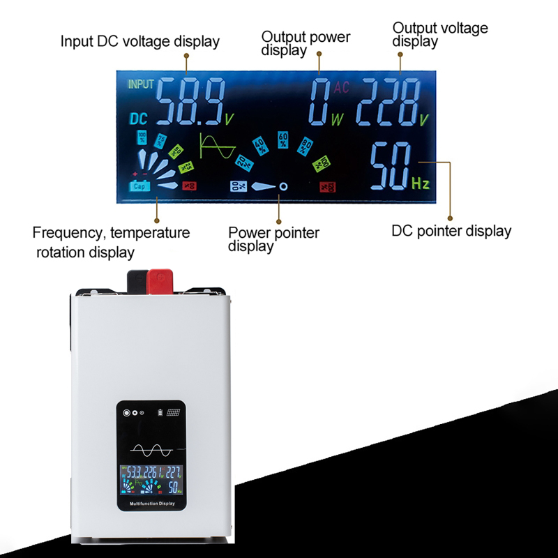 Convertisseur d'ondes sinusoïd - Pure Sine Wave Inverter 5000W 48V 220V avis et prix