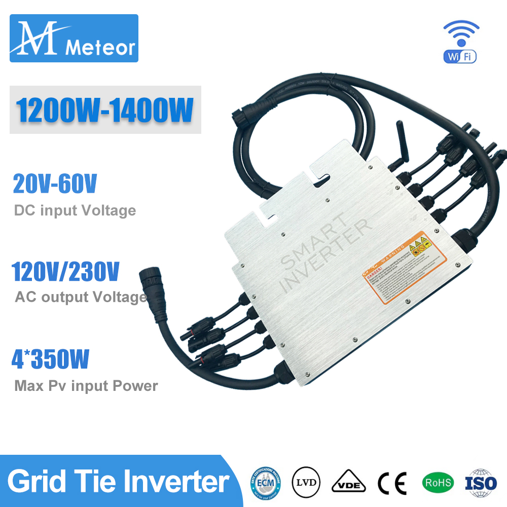 Micro-Onduleur Solaire pour Ré - Micro Inverter 1400W Solar Grid Tie avis et prix