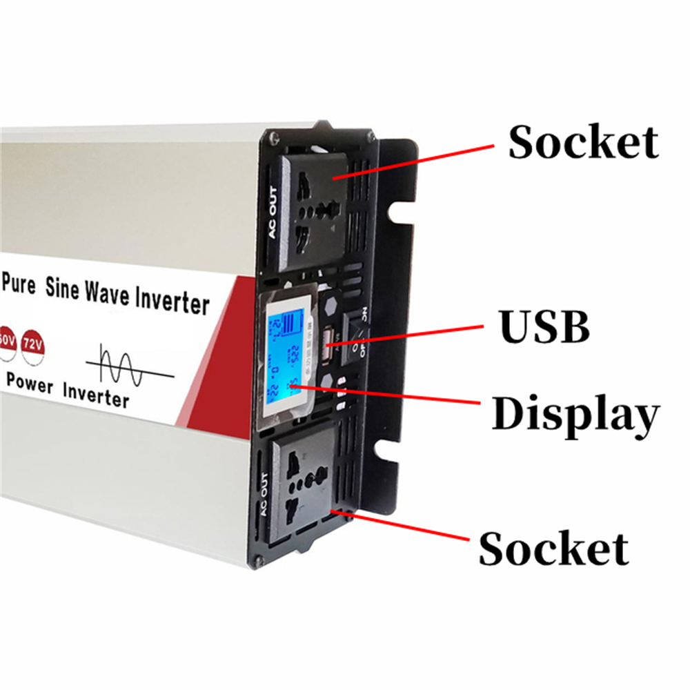 Onduleur à onde sinusoïdale Pu - Inverter Pure Sine Wave 60Hz 120V 3000W avis et prix